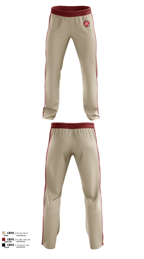 Sweatpants, Gracie JiuJitsu Athens, , Teamtime, Team time, sublimation, custom sports apparel, team uniforms, spirit wear, spiritwear, sports uniforms, custom shirts, team store, custom team store, fundraiser sports, apparel fundraiser