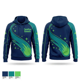 Hoodie, Carolina Comets, Baseball, Teamtime, Team time, sublimation, custom sports apparel, team uniforms, spirit wear, spiritwear, sports uniforms, custom shirts, team store, custom team store, fundraiser sports, apparel fundraiser