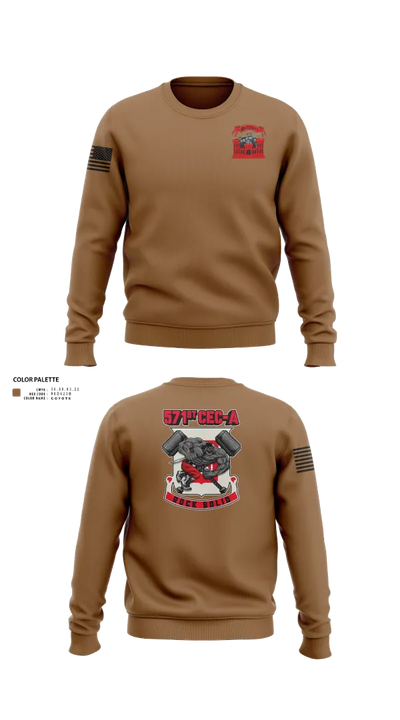 571st CEC-A 52010790 Crew Neck Sweatshirt - 101
