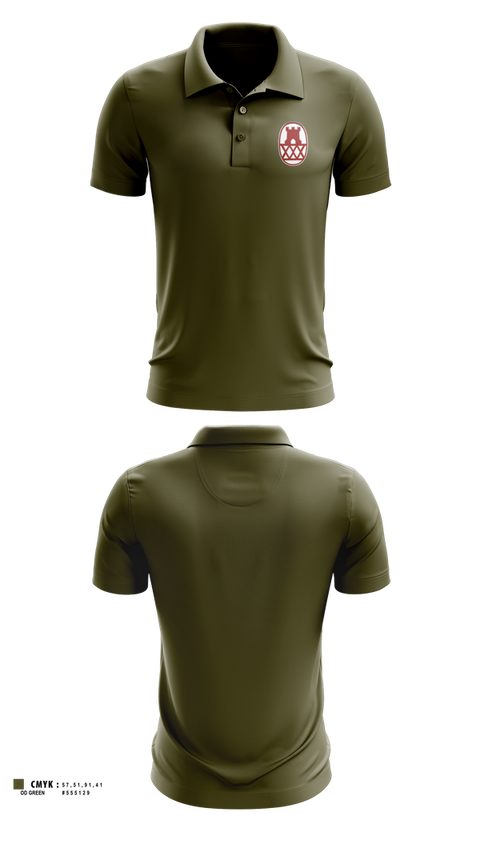 Short Sleeve Performance Polo, HSC 130th MEB, Army, Teamtime, Team time, sublimation, custom sports apparel, team uniforms, spirit wear, spiritwear, sports uniforms, custom shirts, team store, custom team store, fundraiser sports, apparel fundraiser