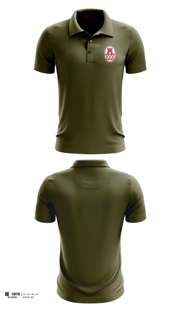 Short Sleeve Performance Polo, HSC 130th MEB, Army, Teamtime, Team time, sublimation, custom sports apparel, team uniforms, spirit wear, spiritwear, sports uniforms, custom shirts, team store, custom team store, fundraiser sports, apparel fundraiser