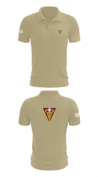 Short Sleeve Performance Polo, 3D THEATER MEDICAL COMMAND, , Teamtime, Team time, sublimation, custom sports apparel, team uniforms, spirit wear, spiritwear, sports uniforms, custom shirts, team store, custom team store, fundraiser sports, apparel fundraiser