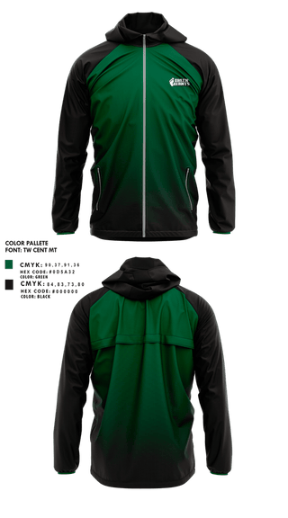 Windbreaker, MN Green Giants, Ice Hockey, Teamtime, Team time, sublimation, custom sports apparel, team uniforms, spirit wear, spiritwear, sports uniforms, custom shirts, team store, custom team store, fundraiser sports, apparel fundraiser