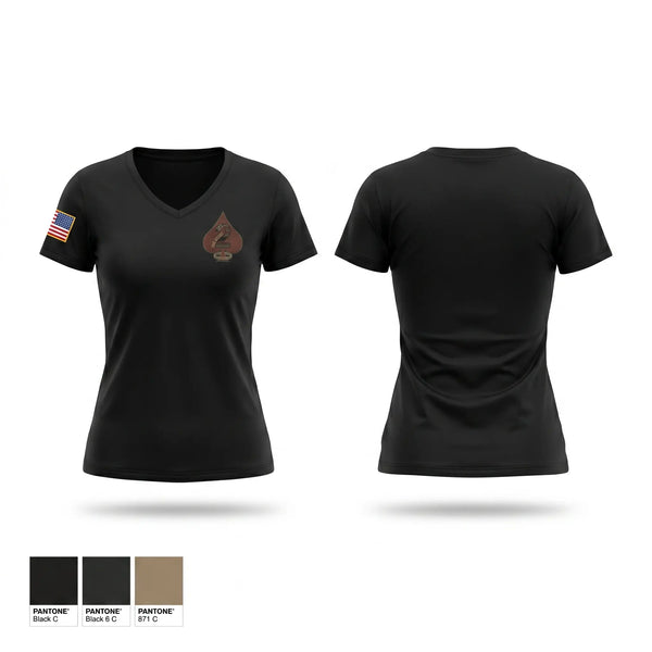 Womens Short Sleeve Vneck Shirt, 435th CTS, Air Force, Teamtime, Team time, sublimation, custom sports apparel, team uniforms, spirit wear, spiritwear, sports uniforms, custom shirts, team store, custom team store, fundraiser sports, apparel fundraiser