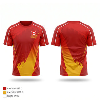 Soft Poly Tee Cotton Like Feel, Bridgeport High School Basketball, Men's Basketball, Teamtime, Team time, sublimation, custom sports apparel, team uniforms, spirit wear, spiritwear, sports uniforms, custom shirts, team store, custom team store, fundraiser sports, apparel fundraiser