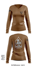 GUARDIANS 78233833 Women's Long Sleeve V-neck Shirt - 101
