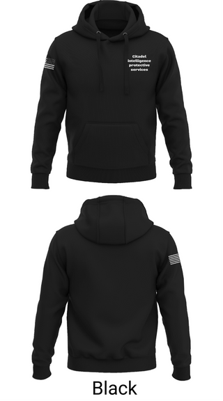 Hoodie, Citadel intelligence protective services, , Teamtime, Team time, sublimation, custom sports apparel, team uniforms, spirit wear, spiritwear, sports uniforms, custom shirts, team store, custom team store, fundraiser sports, apparel fundraiser