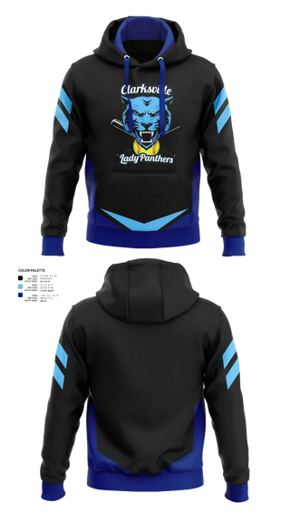 Hoodie, Clarksville Lady Panters, Softball, Teamtime, Team time, sublimation, custom sports apparel, team uniforms, spirit wear, spiritwear, sports uniforms, custom shirts, team store, custom team store, fundraiser sports, apparel fundraiser