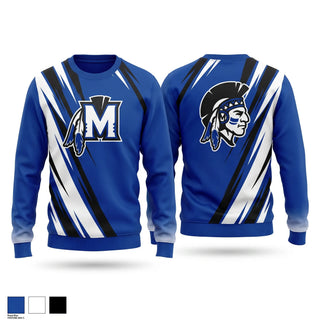 Crew Neck Sweatshirt, Moravia Mohawks, Spirit Store, Teamtime, Team time, sublimation, custom sports apparel, team uniforms, spirit wear, spiritwear, sports uniforms, custom shirts, team store, custom team store, fundraiser sports, apparel fundraiser