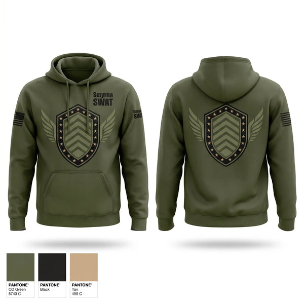 Hoodie, Smyrna SWAT, Police, Teamtime, Team time, sublimation, custom sports apparel, team uniforms, spirit wear, spiritwear, sports uniforms, custom shirts, team store, custom team store, fundraiser sports, apparel fundraiser