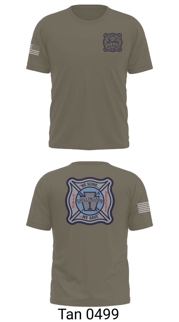Old School Cotton Feel Shirt, SHILLINGTON FIRE DEPARTMENT, Fire Department, Teamtime, Team time, sublimation, custom sports apparel, team uniforms, spirit wear, spiritwear, sports uniforms, custom shirts, team store, custom team store, fundraiser sports, apparel fundraiser