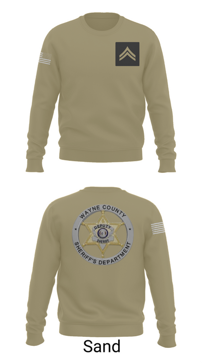 Wayne County Sheriff’s Department 8145507 Crew Neck Sweatshirt - 81