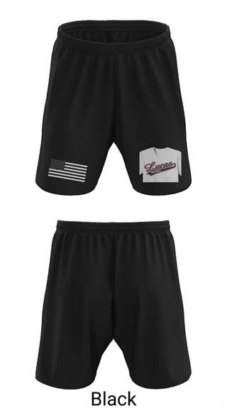 Athletic Shorts With Pockets, Elkton, Baseball, Teamtime, Team time, sublimation, custom sports apparel, team uniforms, spirit wear, spiritwear, sports uniforms, custom shirts, team store, custom team store, fundraiser sports, apparel fundraiser