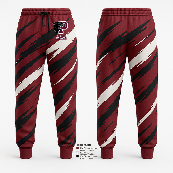Sweatpants, team name, Men's Basketball, Teamtime, Team time, sublimation, custom sports apparel, team uniforms, spirit wear, spiritwear, sports uniforms, custom shirts, team store, custom team store, fundraiser sports, apparel fundraiser