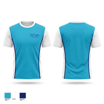 Aqua the Swim Team Short Sleeve Performance Shirt - 1
