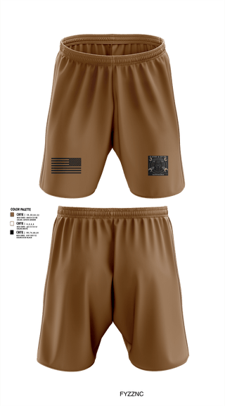 Athletic Shorts With Pockets, 6-37 FAR, Army, Teamtime, Team time, sublimation, custom sports apparel, team uniforms, spirit wear, spiritwear, sports uniforms, custom shirts, team store, custom team store, fundraiser sports, apparel fundraiser