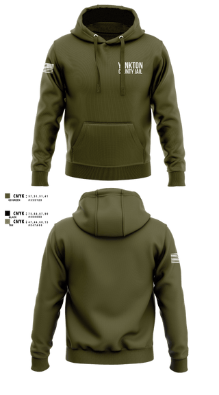 Hoodie, Yankton County Jail, Police, Teamtime, Team time, sublimation, custom sports apparel, team uniforms, spirit wear, spiritwear, sports uniforms, custom shirts, team store, custom team store, fundraiser sports, apparel fundraiser