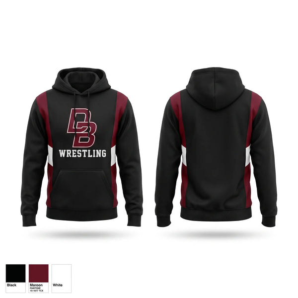 Hoodie, Don Bosco Ironmen Wrestling, Wrestling, Teamtime, Team time, sublimation, custom sports apparel, team uniforms, spirit wear, spiritwear, sports uniforms, custom shirts, team store, custom team store, fundraiser sports, apparel fundraiser