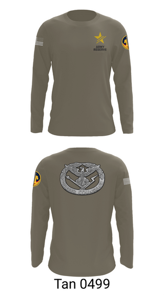 Long Sleeve Performance Shirt, ARCC, Army, Teamtime, Team time, sublimation, custom sports apparel, team uniforms, spirit wear, spiritwear, sports uniforms, custom shirts, team store, custom team store, fundraiser sports, apparel fundraiser