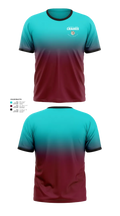 Gladys Jung Cranes Cross Country 72392172 Short Sleeve Performance Shirt - 21