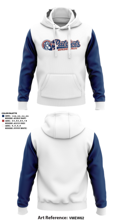 Lenape Valley Patriots 53127834 Hoodie - 3
