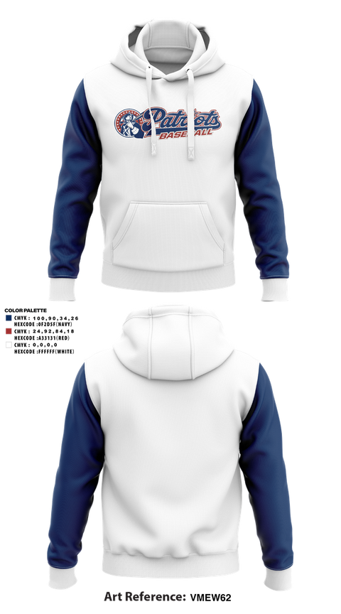 Hoodie, Lenape Valley Patriots, Baseball, Teamtime, Team time, sublimation, custom sports apparel, team uniforms, spirit wear, spiritwear, sports uniforms, custom shirts, team store, custom team store, fundraiser sports, apparel fundraiser