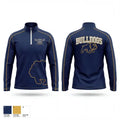 West Albany Bulldogs 38945796 Quarter Zip Jacket - 1