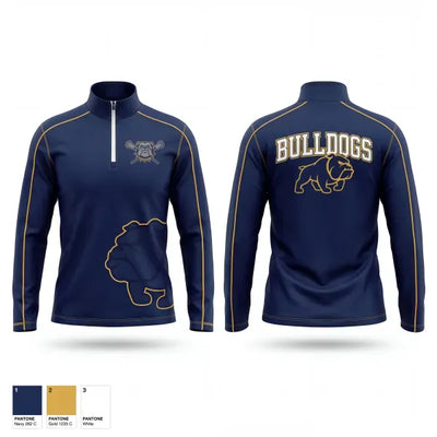 West Albany Bulldogs 38945796 Quarter Zip Jacket - 1