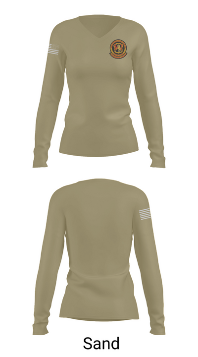 Magnificent bastards 27505794 Women's Long Sleeve V-neck Shirt - 97