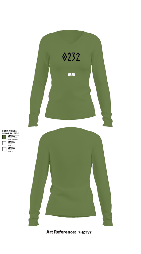 Womens Long Sleeve Vneck Shirt, 0232, , Teamtime, Team time, sublimation, custom sports apparel, team uniforms, spirit wear, spiritwear, sports uniforms, custom shirts, team store, custom team store, fundraiser sports, apparel fundraiser