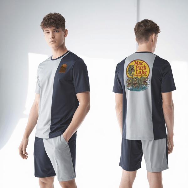 Old School Cotton Feel Shirt, MACARTHUR PARK UNIT, , Teamtime, Team time, sublimation, custom sports apparel, team uniforms, spirit wear, spiritwear, sports uniforms, custom shirts, team store, custom team store, fundraiser sports, apparel fundraiser