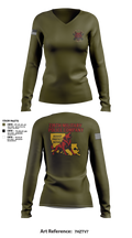 239th Military Police Company 26528741 Women's Long Sleeve V-neck Shirt - 1