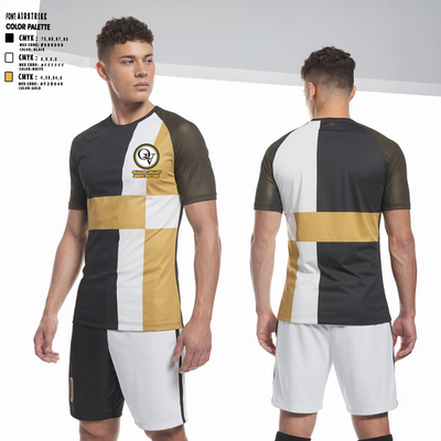 Quaker Valley Middle School Soccer 5764895 Short Sleeve Performance Shirt - 2