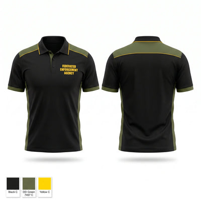 Federated Enforcement Agency Short Sleeve Performance Polo - 1