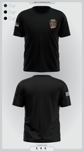 Holly Springs Police Department 98062280 Old School Cotton Feel Shirt - 2