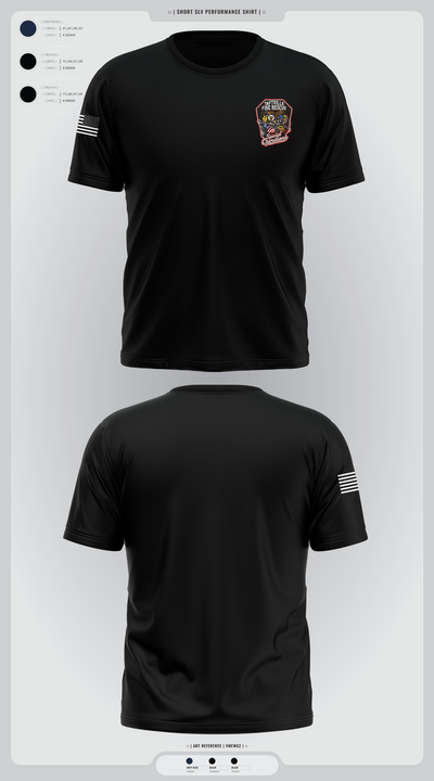 Holly Springs Police Department 98062280 Old School Cotton Feel Shirt - 2
