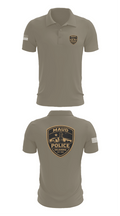 Maud Police 46453559 Short Sleeve Performance Polo - 5
