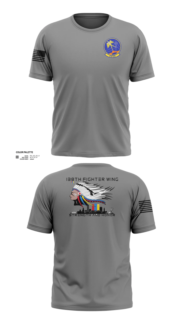 Old School Cotton Feel Shirt, 219th Engineering Installations Squdron219th Engineering Installations Squdron, National Guard, Teamtime, Team time, sublimation, custom sports apparel, team uniforms, spirit wear, spiritwear, sports uniforms, custom shirts, team store, custom team store, fundraiser sports, apparel fundraiser