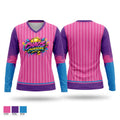Chaos Chasers 67407741 Women's Long Sleeve V-neck Shirt - 1