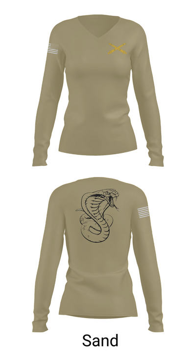 Cobra 3-321 FAR 80626179 Women's Long Sleeve V-neck Shirt - 97