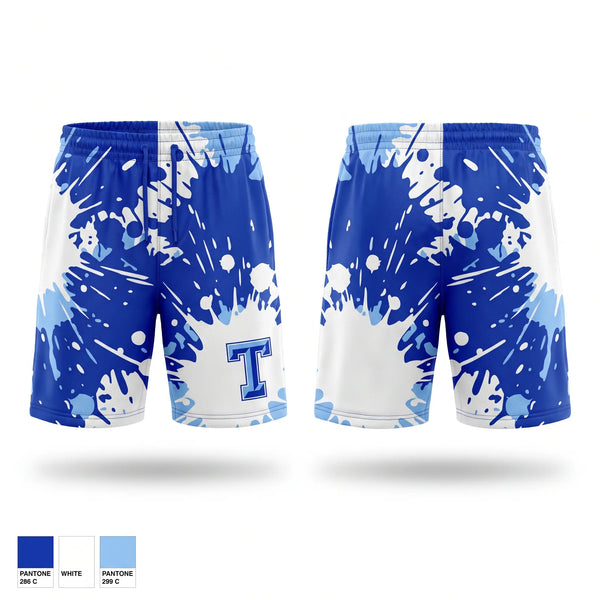 Athletic Shorts With Pockets, Tahoka, Women's Basketball, Teamtime, Team time, sublimation, custom sports apparel, team uniforms, spirit wear, spiritwear, sports uniforms, custom shirts, team store, custom team store, fundraiser sports, apparel fundraiser