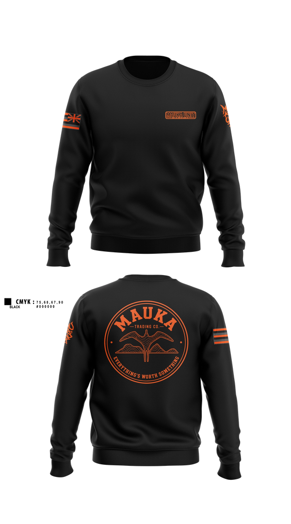 Crew Neck Sweatshirt, MAUKA TRADING CO., Police, Teamtime, Team time, sublimation, custom sports apparel, team uniforms, spirit wear, spiritwear, sports uniforms, custom shirts, team store, custom team store, fundraiser sports, apparel fundraiser
