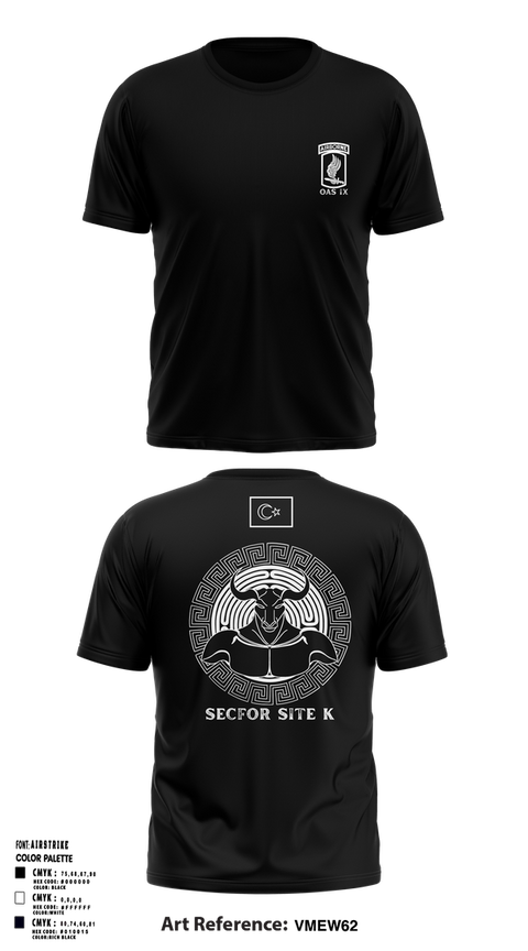 Short Sleeve Performance Shirt, 173RD SECFOR OAS IX, Army, Teamtime, Team time, sublimation, custom sports apparel, team uniforms, spirit wear, spiritwear, sports uniforms, custom shirts, team store, custom team store, fundraiser sports, apparel fundraiser
