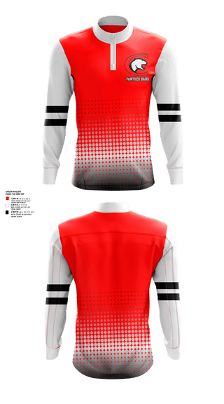Quarter Zip Jacket, Clarksville Band, , Teamtime, Team time, sublimation, custom sports apparel, team uniforms, spirit wear, spiritwear, sports uniforms, custom shirts, team store, custom team store, fundraiser sports, apparel fundraiser
