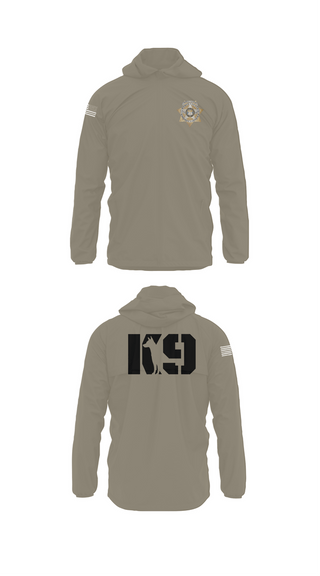 Windbreaker, Weber County Sheriff's Office, Police, Teamtime, Team time, sublimation, custom sports apparel, team uniforms, spirit wear, spiritwear, sports uniforms, custom shirts, team store, custom team store, fundraiser sports, apparel fundraiser