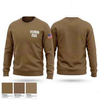 Crew Neck Sweatshirt, 1128th FSC, Army, Teamtime, Team time, sublimation, custom sports apparel, team uniforms, spirit wear, spiritwear, sports uniforms, custom shirts, team store, custom team store, fundraiser sports, apparel fundraiser