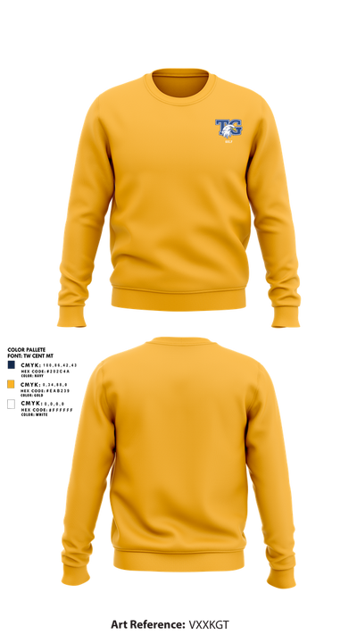 Totino-Grace Golf 73199703 Crew Neck Sweatshirt - 1