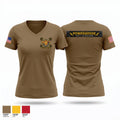 59th Ordnance Brigade Women's Short Sleeve V-neck Shirt - 1