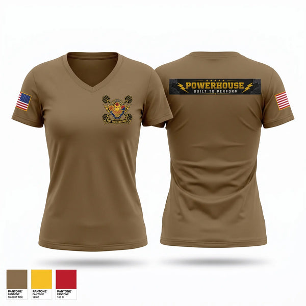 Womens Short Sleeve Vneck Shirt, 59th Ordnance Brigade, Army, Teamtime, Team time, sublimation, custom sports apparel, team uniforms, spirit wear, spiritwear, sports uniforms, custom shirts, team store, custom team store, fundraiser sports, apparel fundraiser