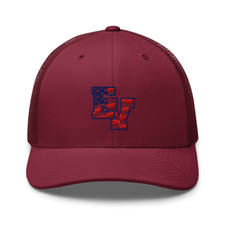 Patriots Retro Trucker Hat | Yupoong 6606